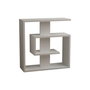Hanah Home Saly - Mesa auxiliar blanca